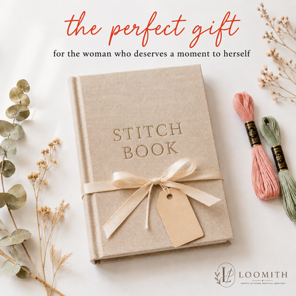 The Mindful Stitch Book — perfect gift for women by Loomith